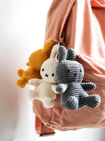 Bon Ton Toys | Miffy 米飛 燈芯絨 吊飾 10 cm
