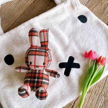 Bon Ton Toys | Miffy Check 米飛 格紋 娃娃 23 公分